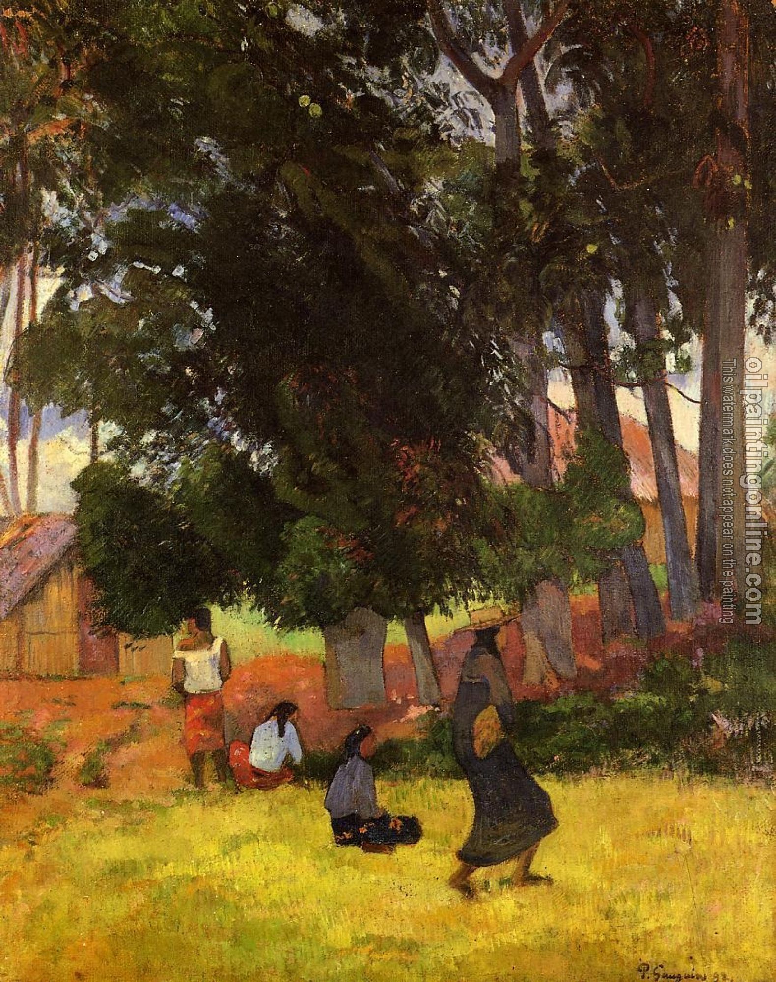 Gauguin, Paul - Tahitian Village